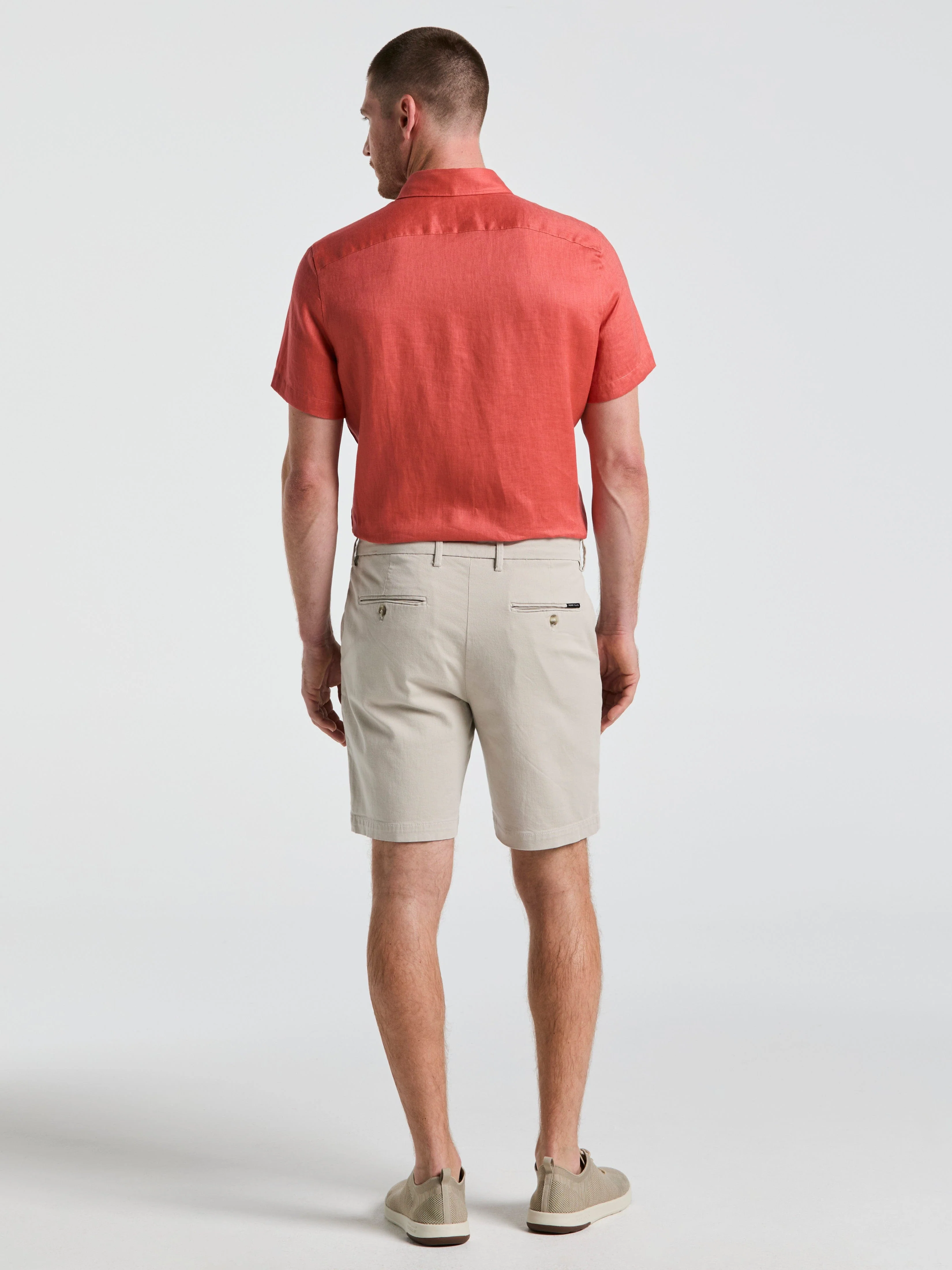 8" Flat Front Garment Dyed Short - Image 12