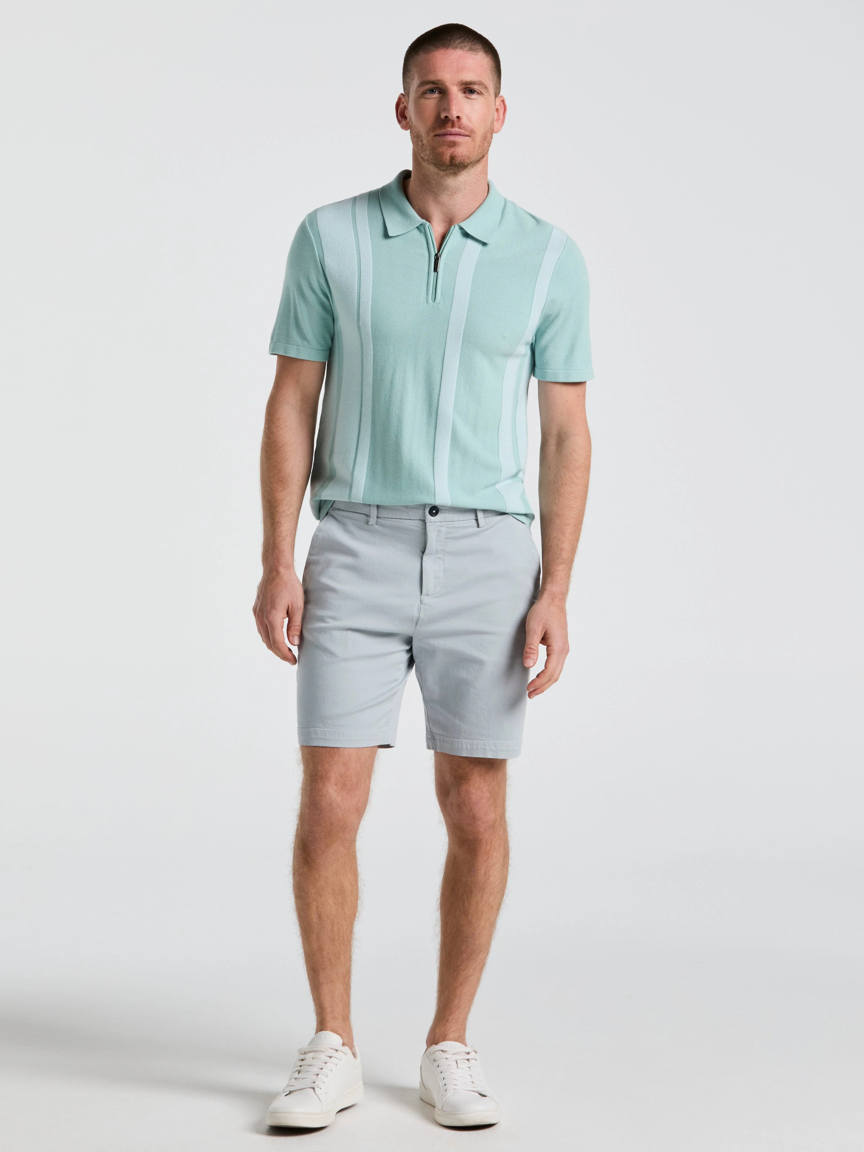 8" Flat Front Garment Dyed Short - Image 7