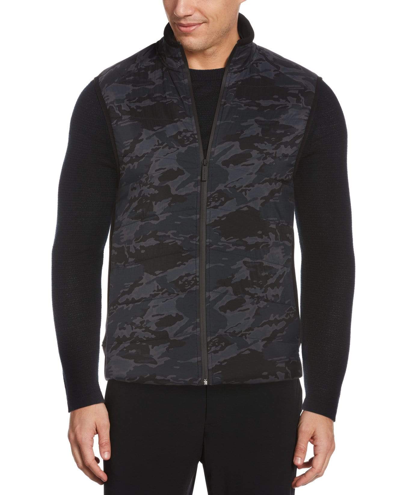 Big & Tall Tonal Camo Quilted Vest