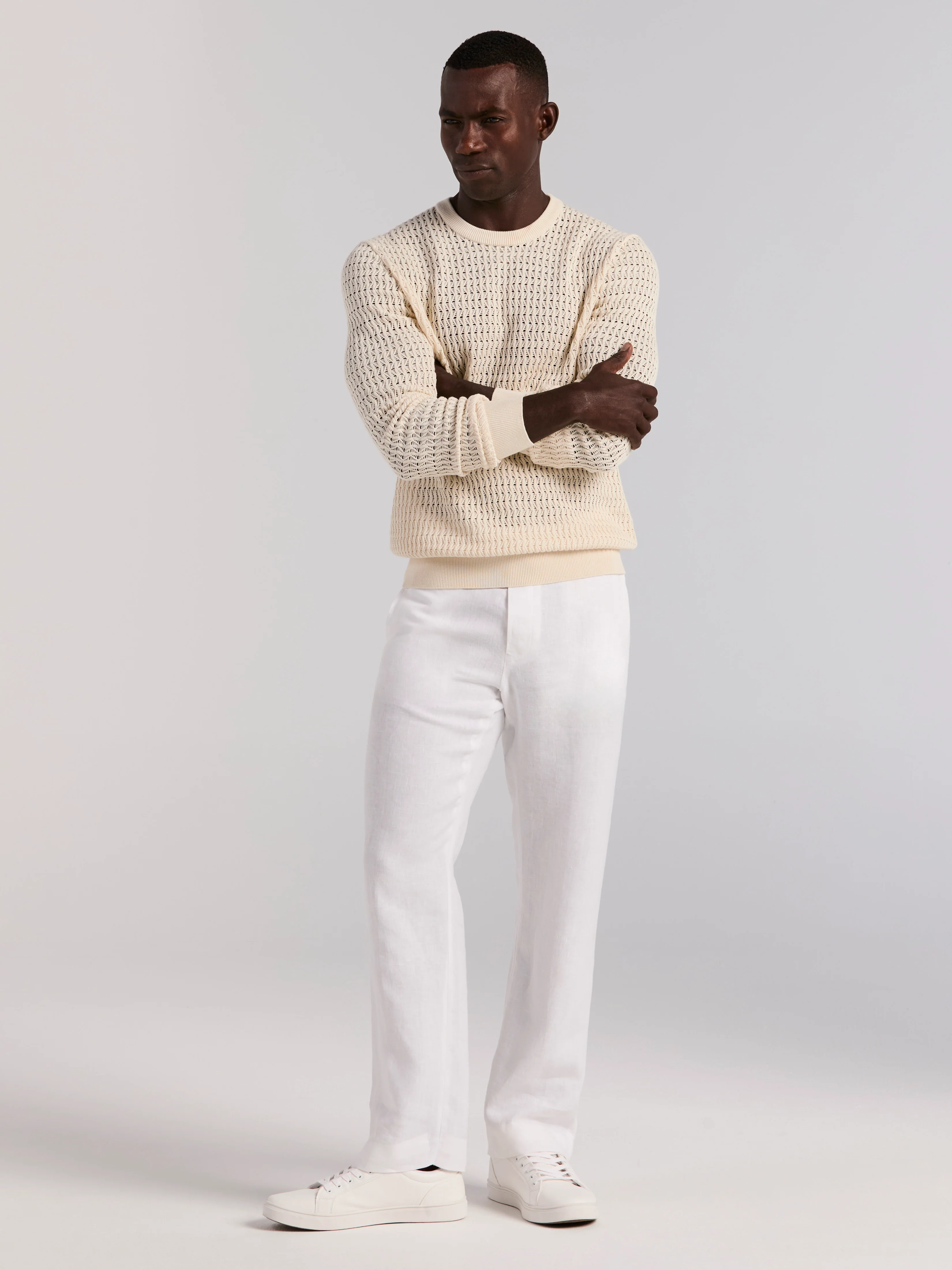 Cotton Crew Neck Sweater - Image 10