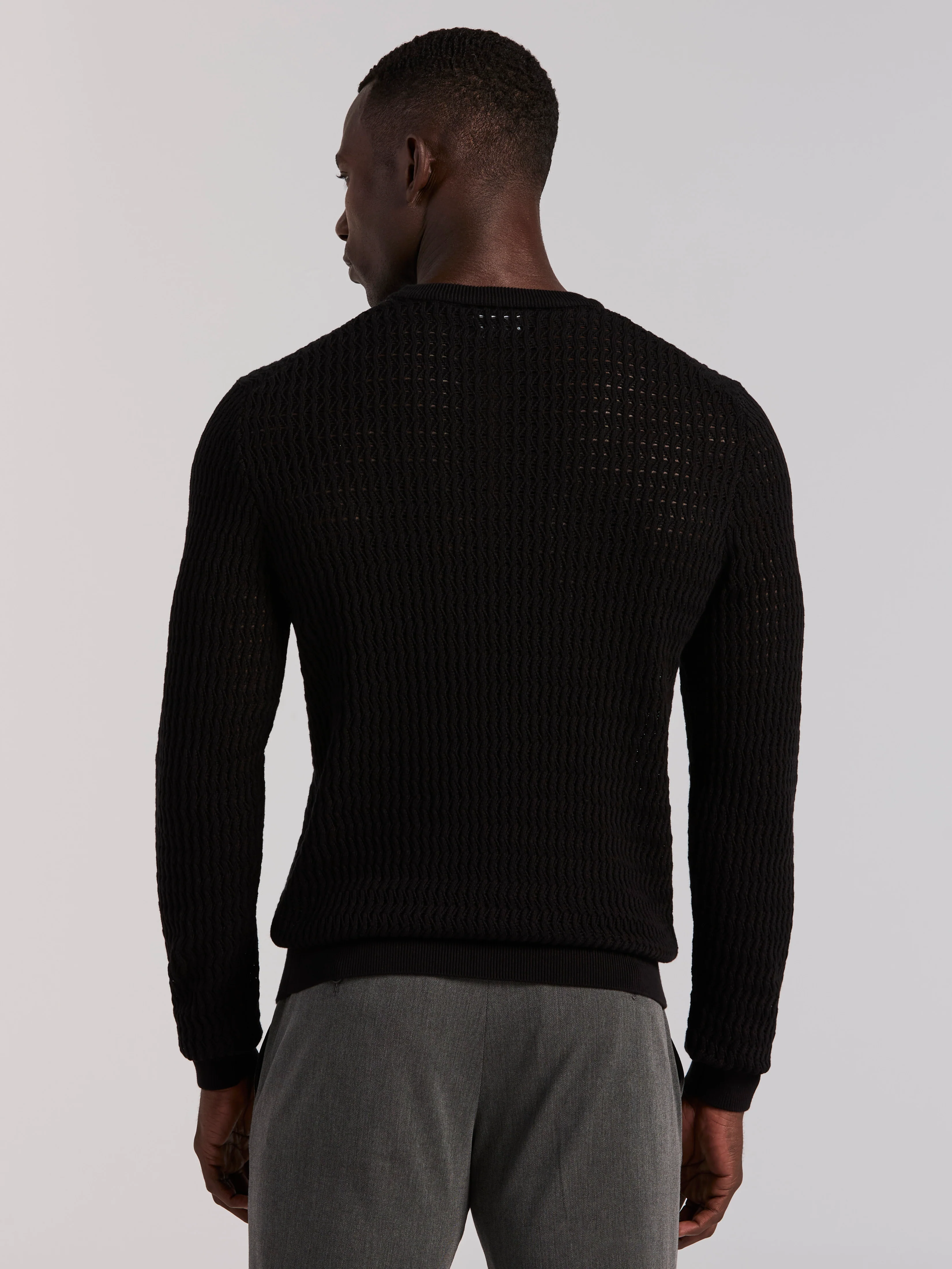 Cotton Crew Neck Sweater - Image 3