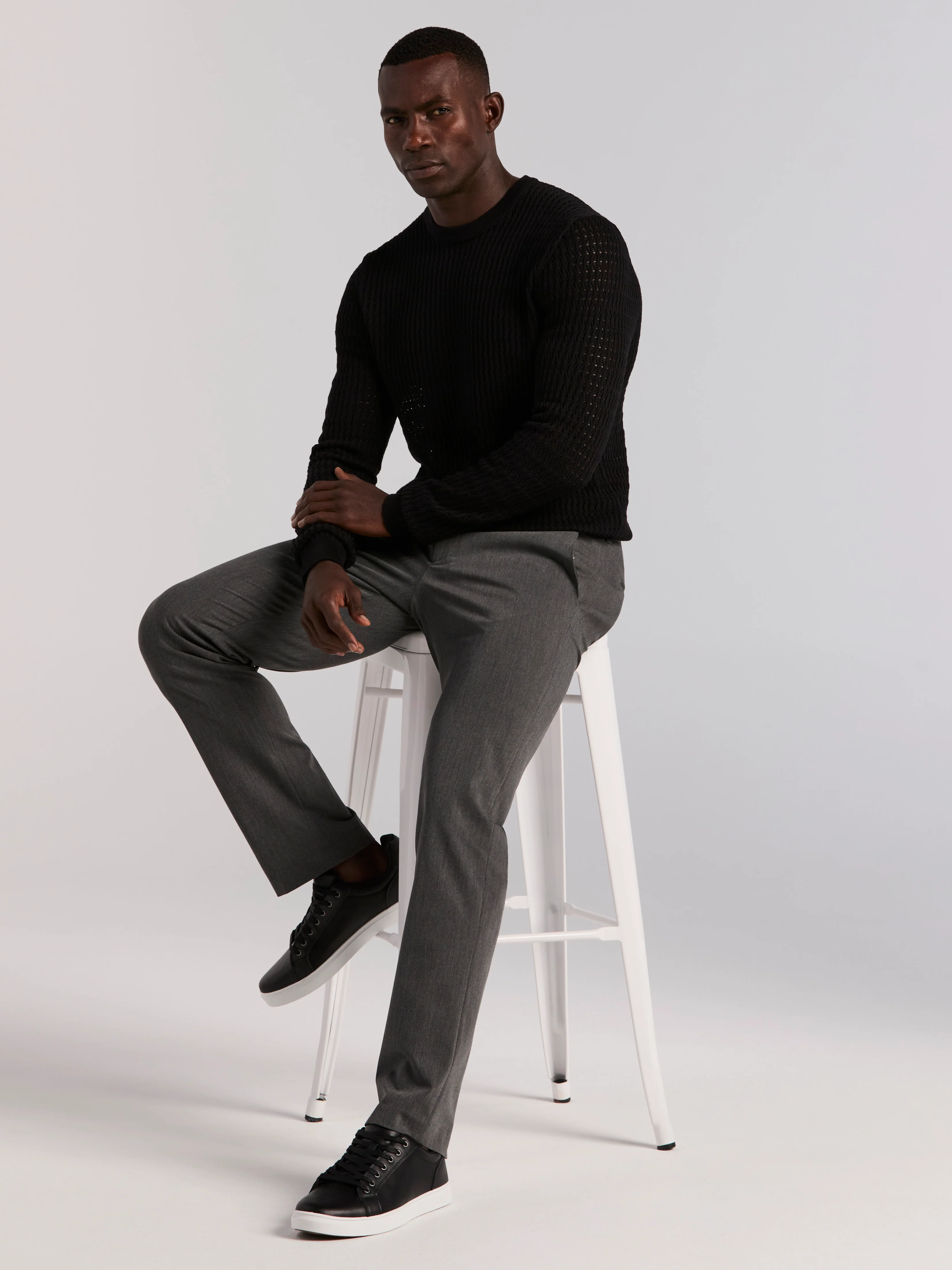 Cotton Crew Neck Sweater - Image 5