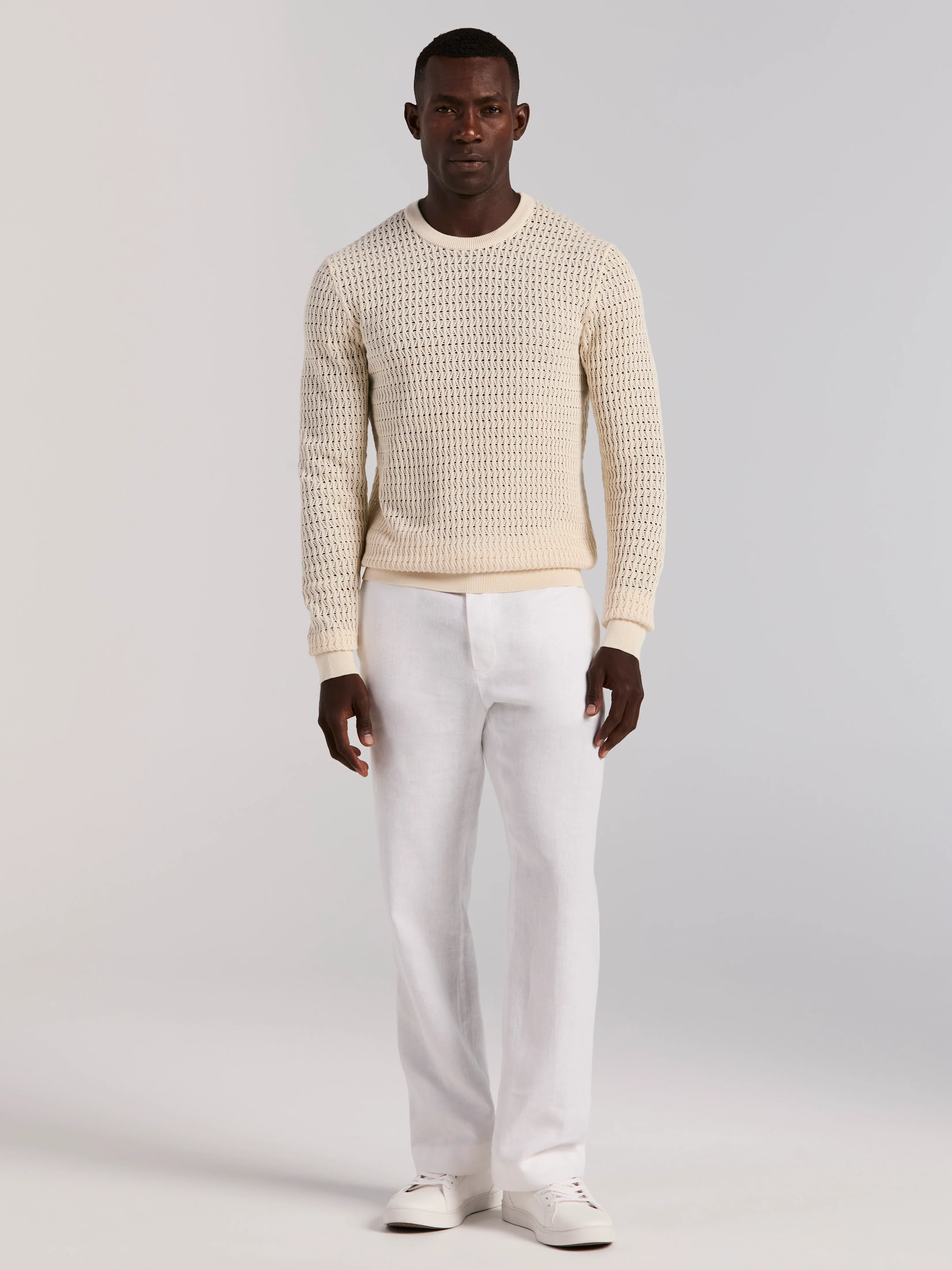 Cotton Crew Neck Sweater - Image 9