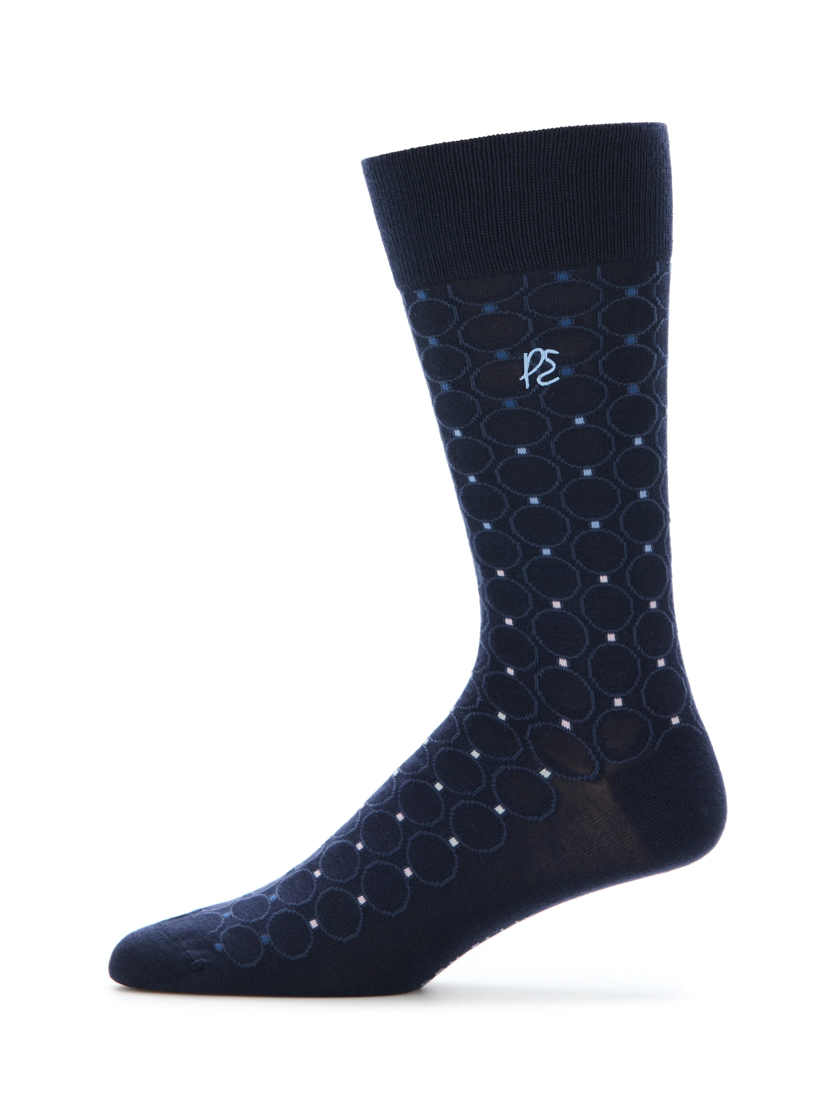 Men's Medallion Pattern Socks - Image 3