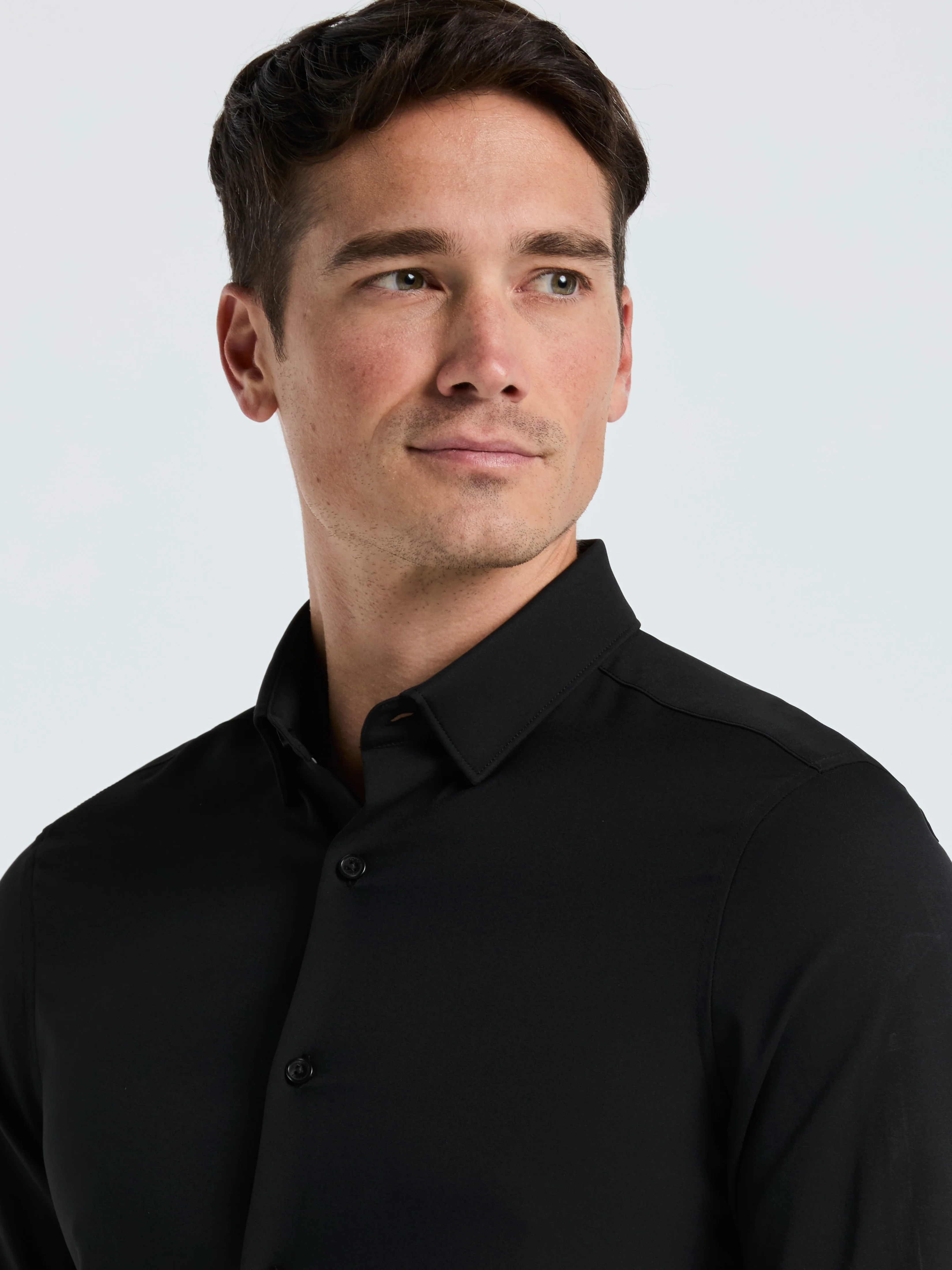 Untucked Total Stretch Slim Fit Shirt - Image 12
