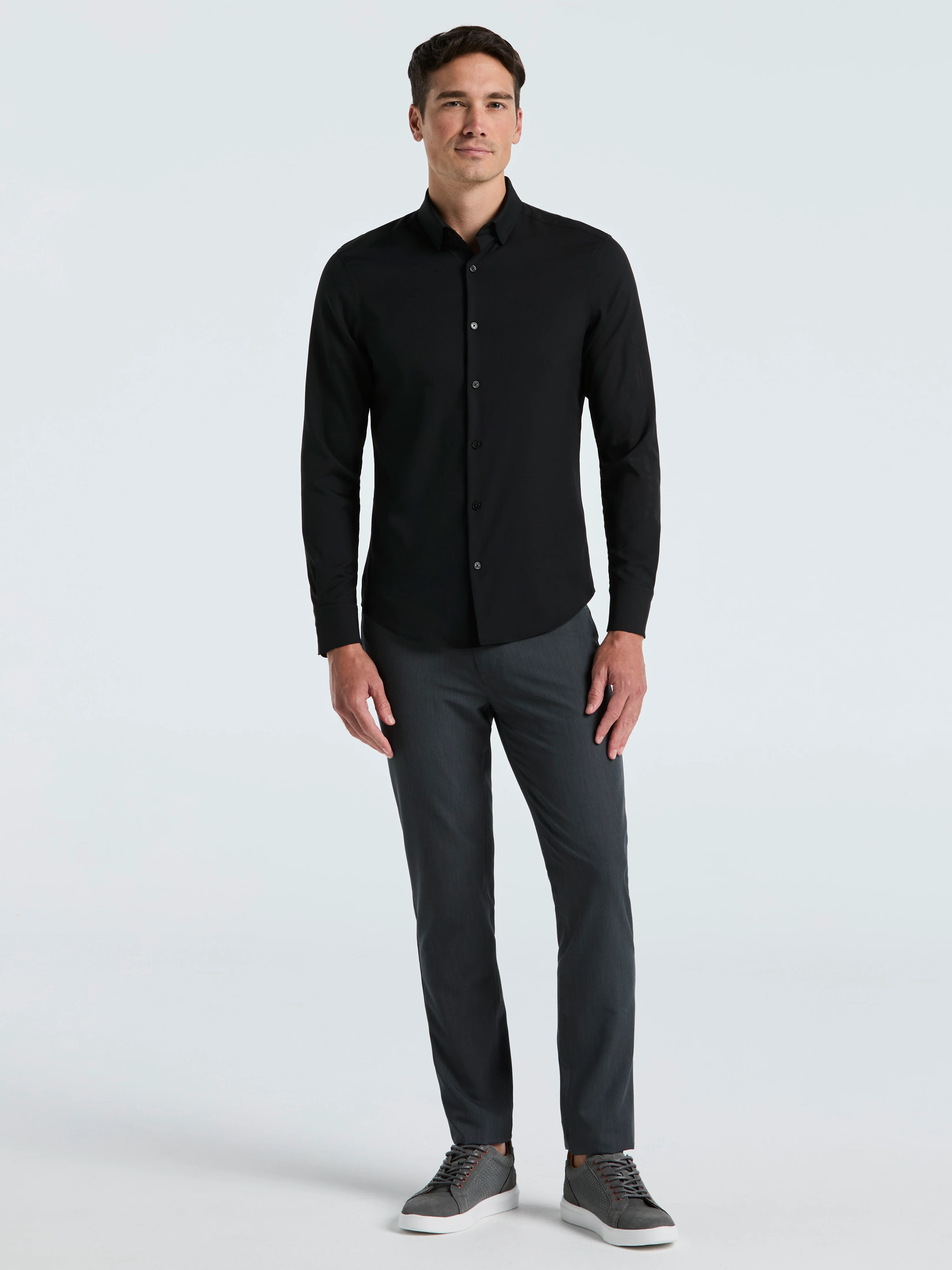 Untucked Total Stretch Slim Fit Shirt - Image 14