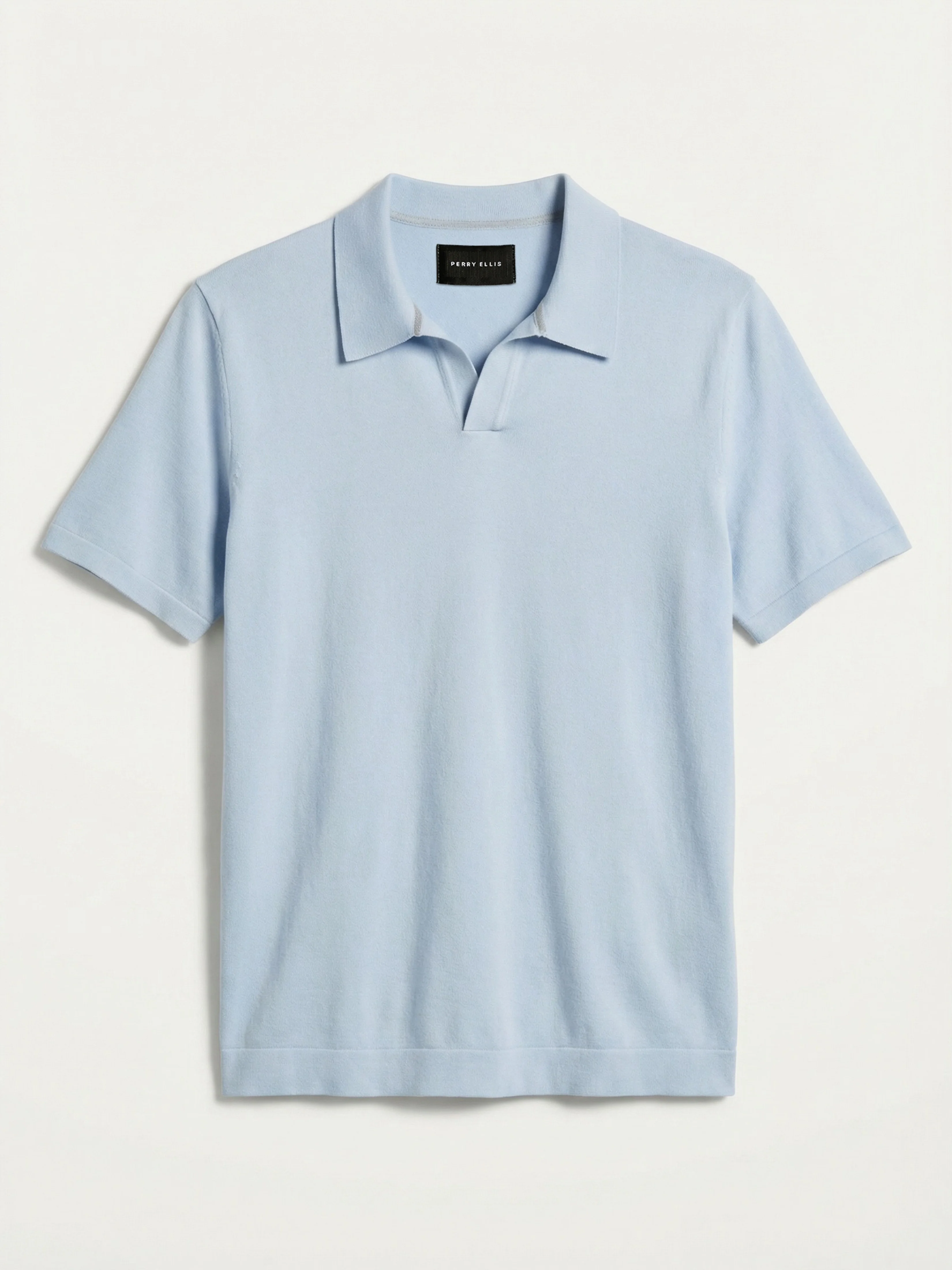 Tech Knit Open Collar Sweater Polo - Image 5