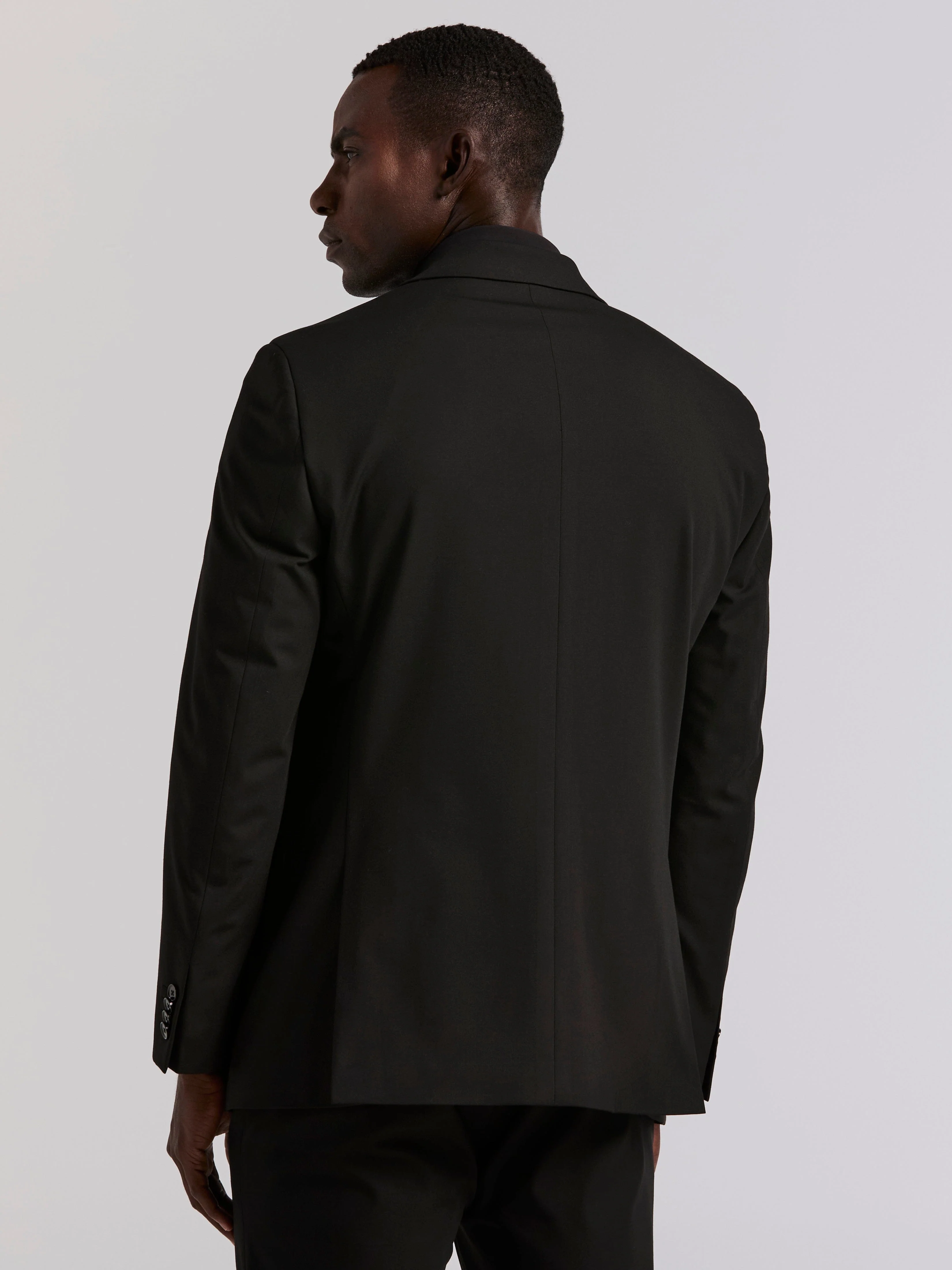 Slim Fit Gabardine Suit Jacket - Image 13