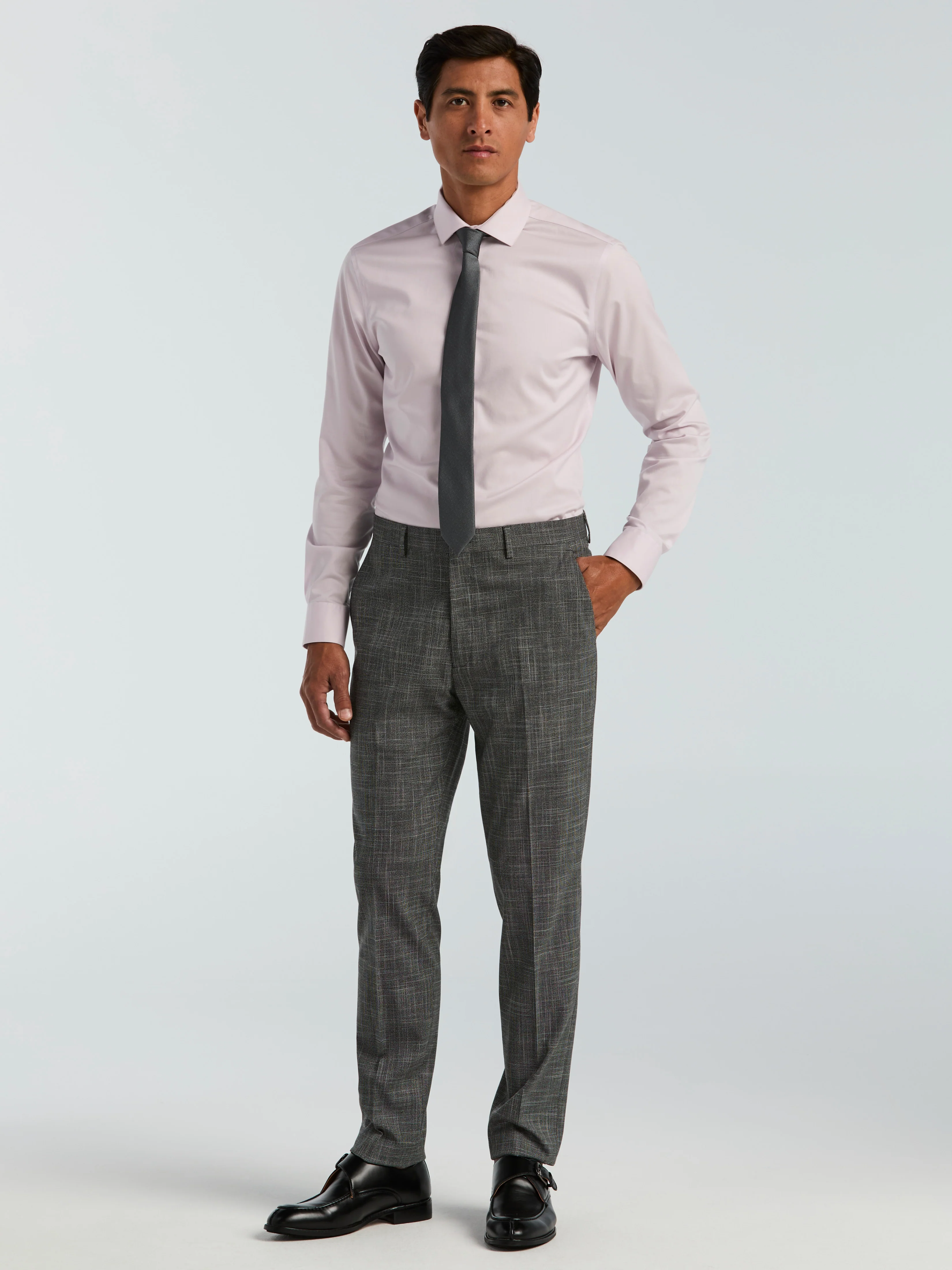 Skinny Fit Houndstooth Suit Pant - Image 4