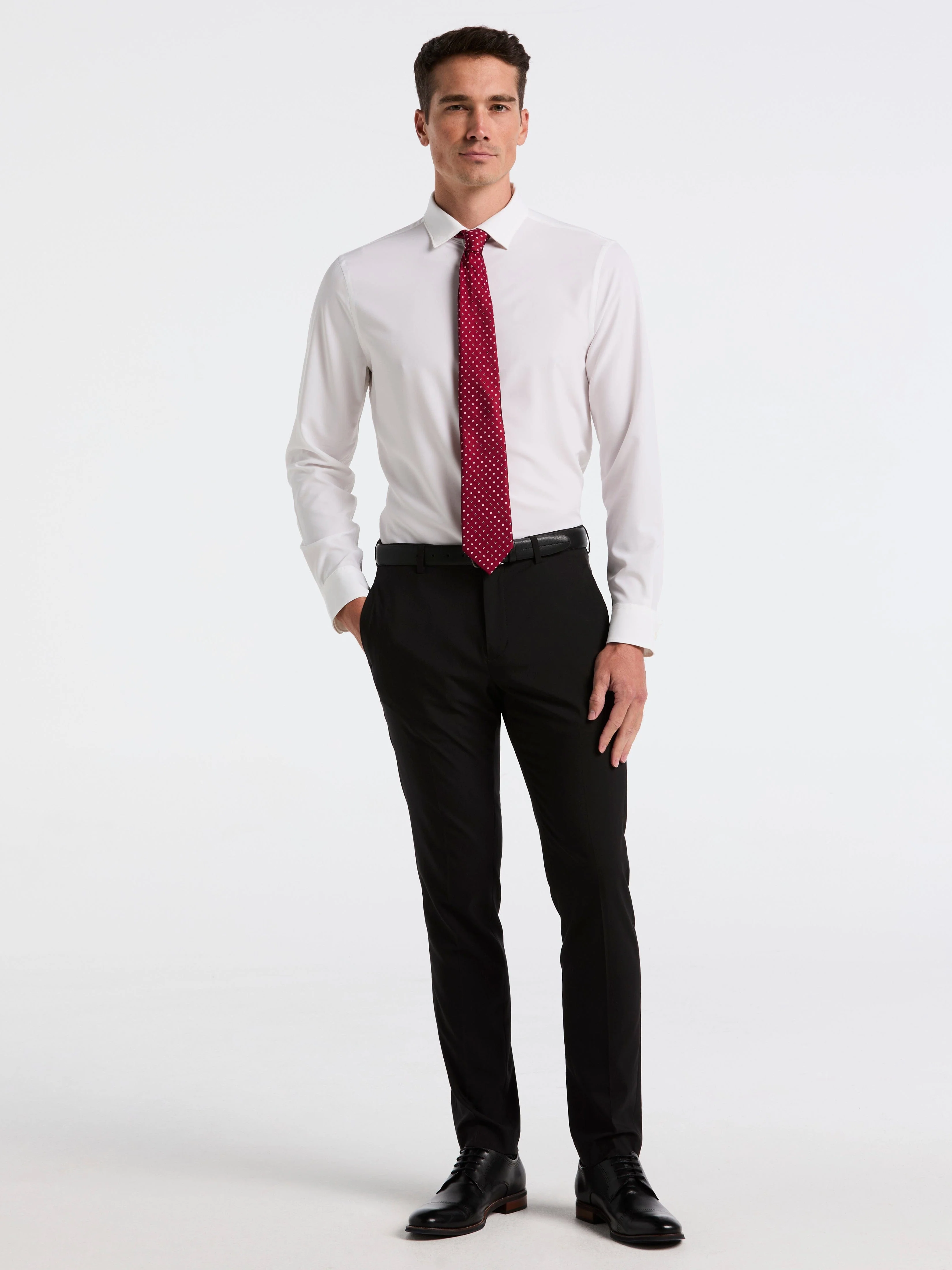 Slim Fit Total Stretch Dress Shirt - Image 13