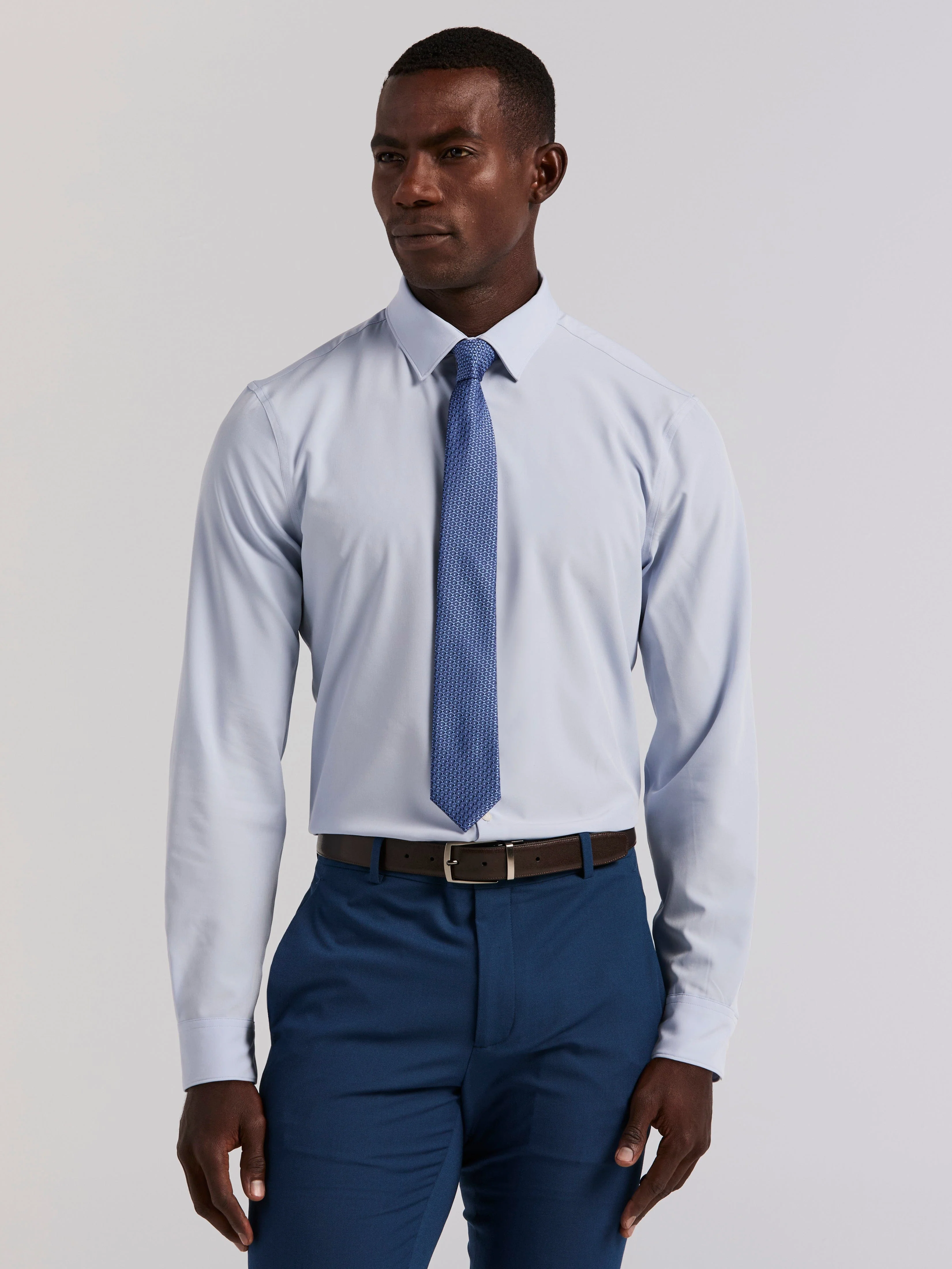 Slim Fit Total Stretch Dress Shirt - Image 14