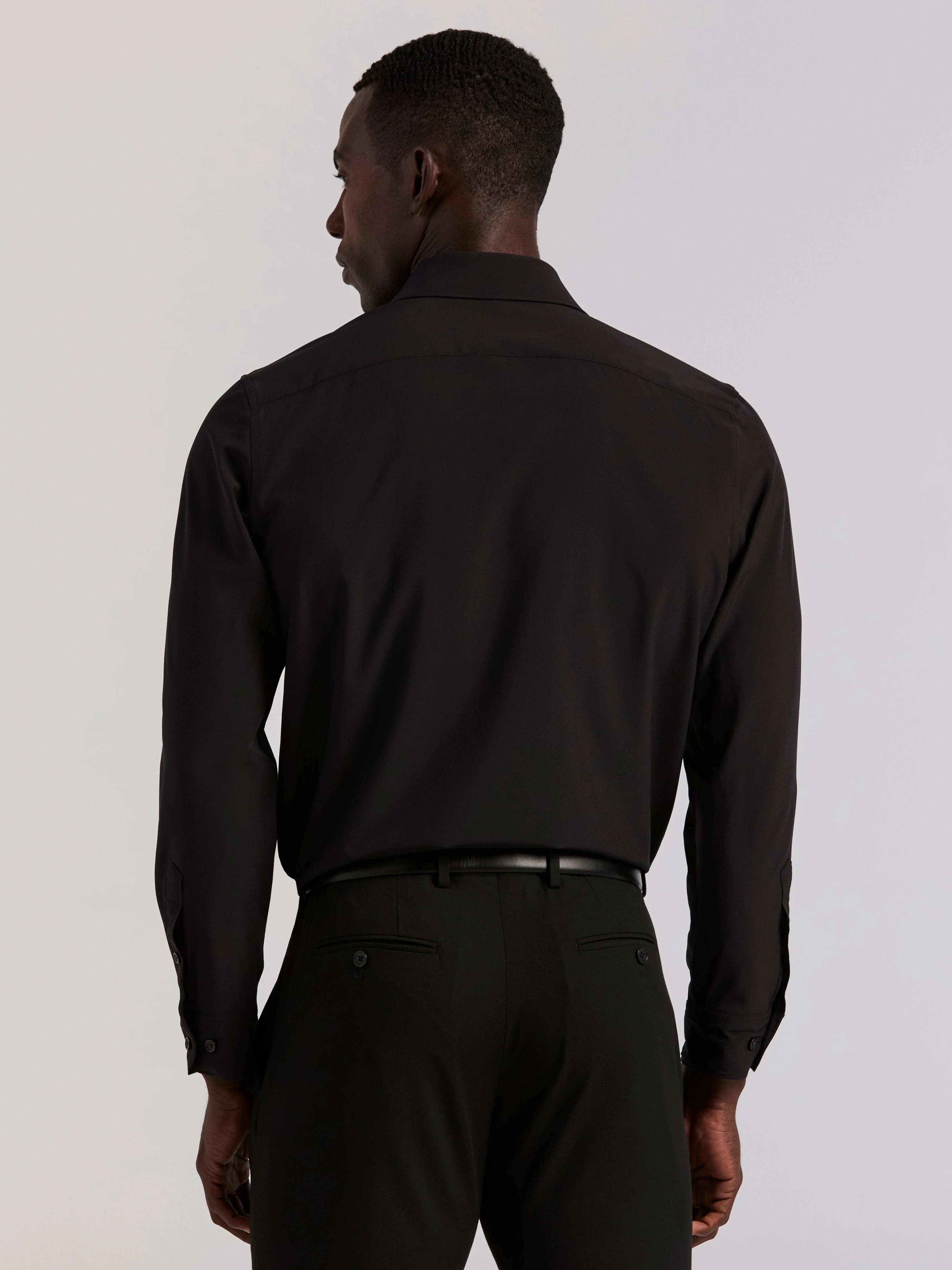 Slim Fit Total Stretch Dress Shirt - Image 7
