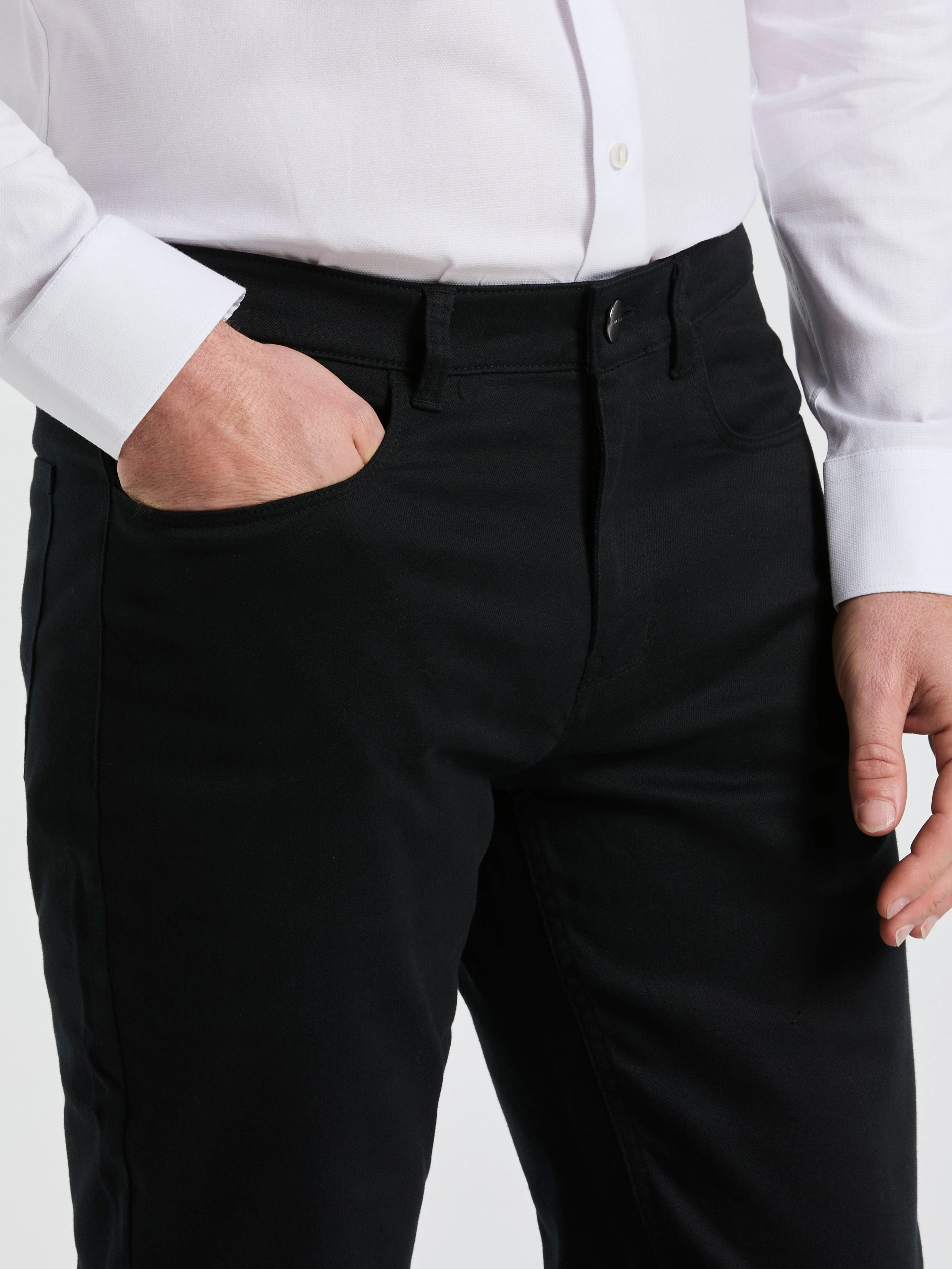 Slim Fit TENCEL™ 5 Pocket Pant - Image 7